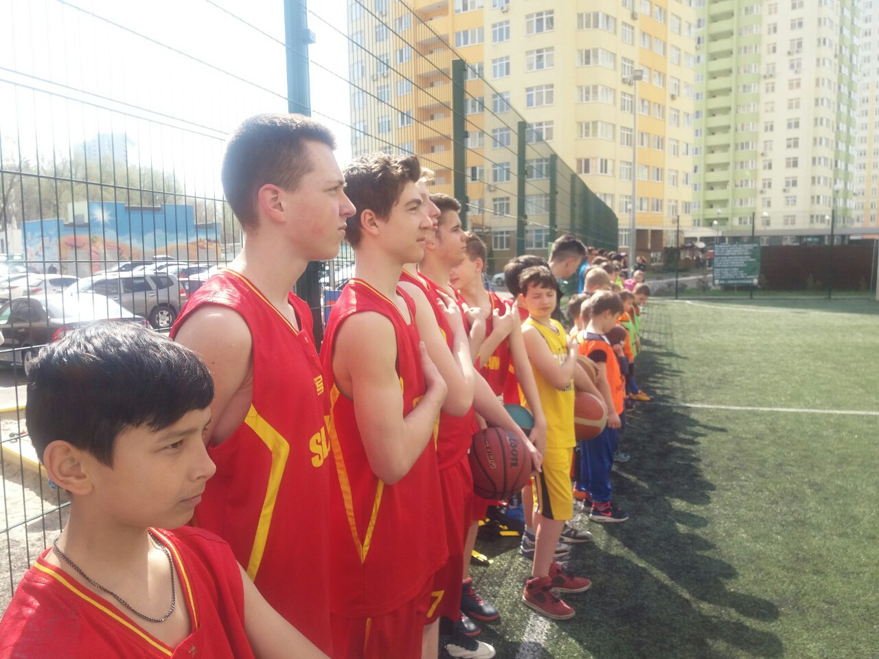 Спортивный праздник детский баскетбол Пароковые озера